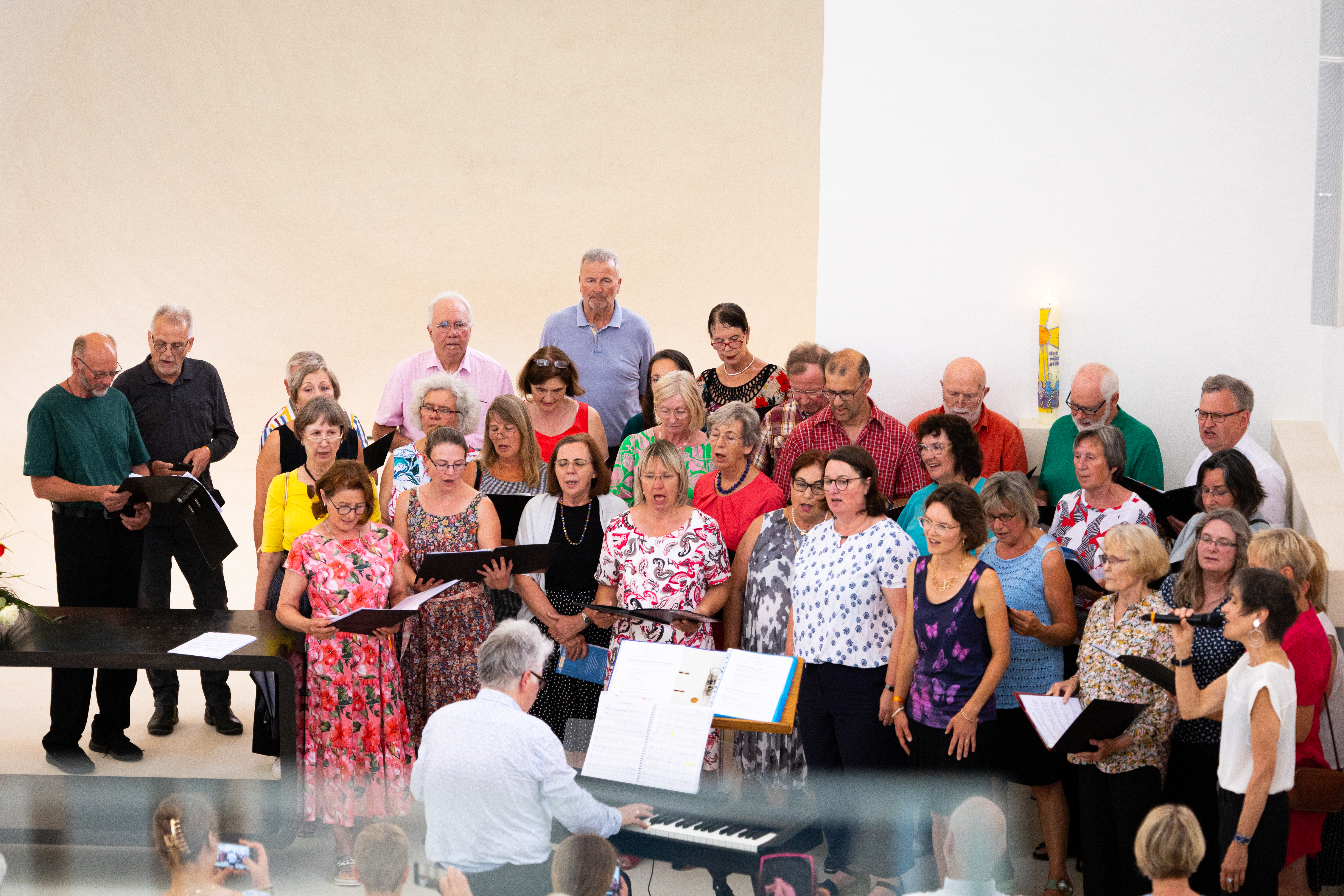 GospelVoices in der Christuskirche am Einweihungssonntag, 25.06.2023, Foto tm