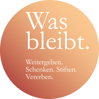 "Was Bleibt." Logo des Projekts www.was-bleibt.de